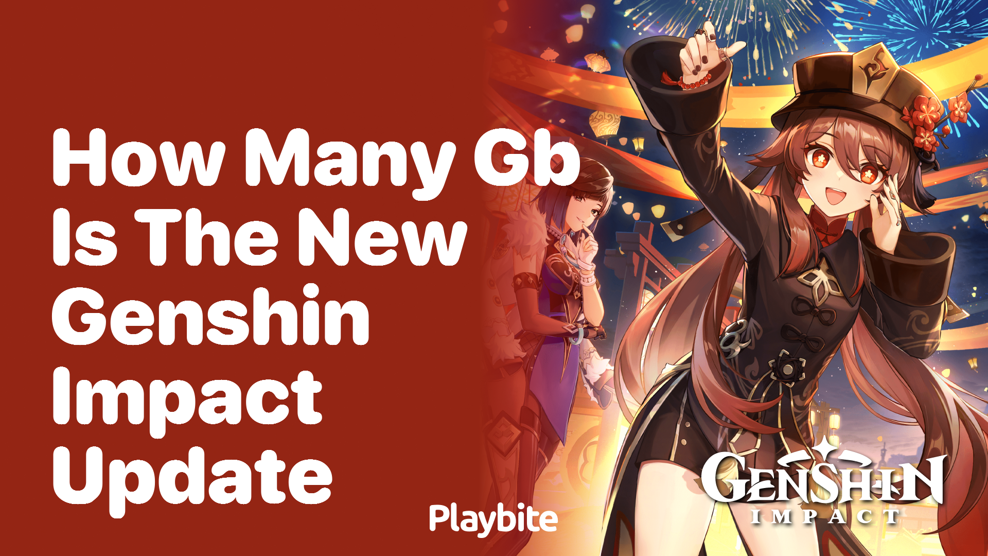 How Many GB Is the New Genshin Impact Update?
