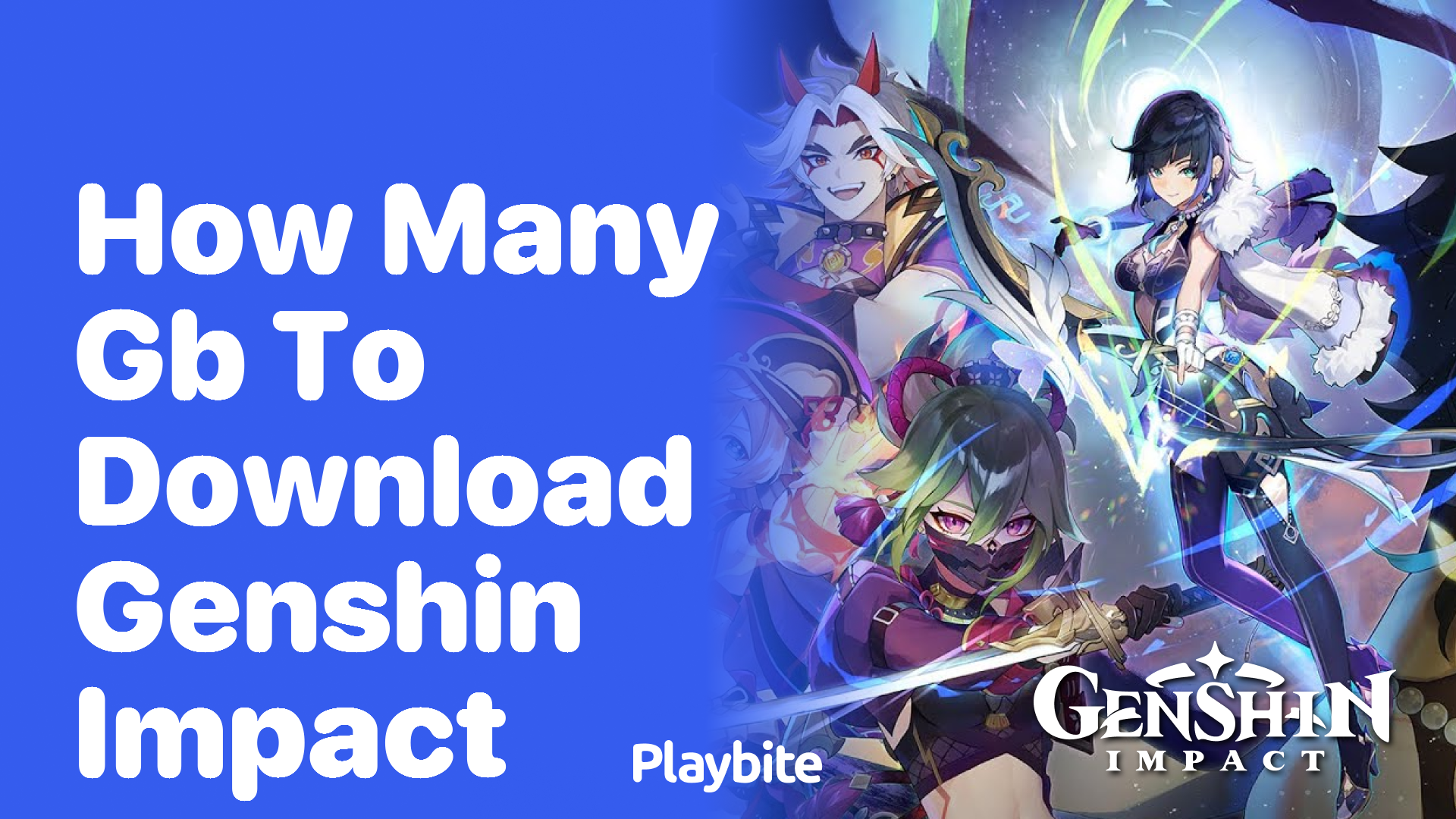 How Many GB Are Needed to Download Genshin Impact?