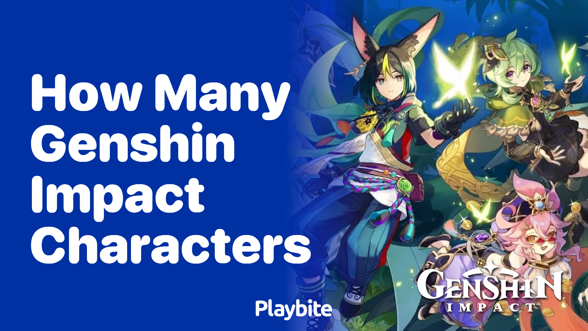 How Many Characters Are in Genshin Impact?