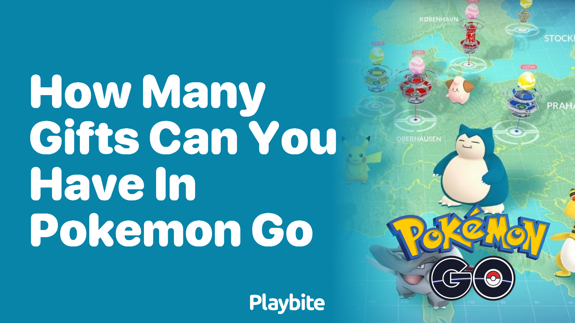 How Many Gifts Can You Have in Pokemon GO?
