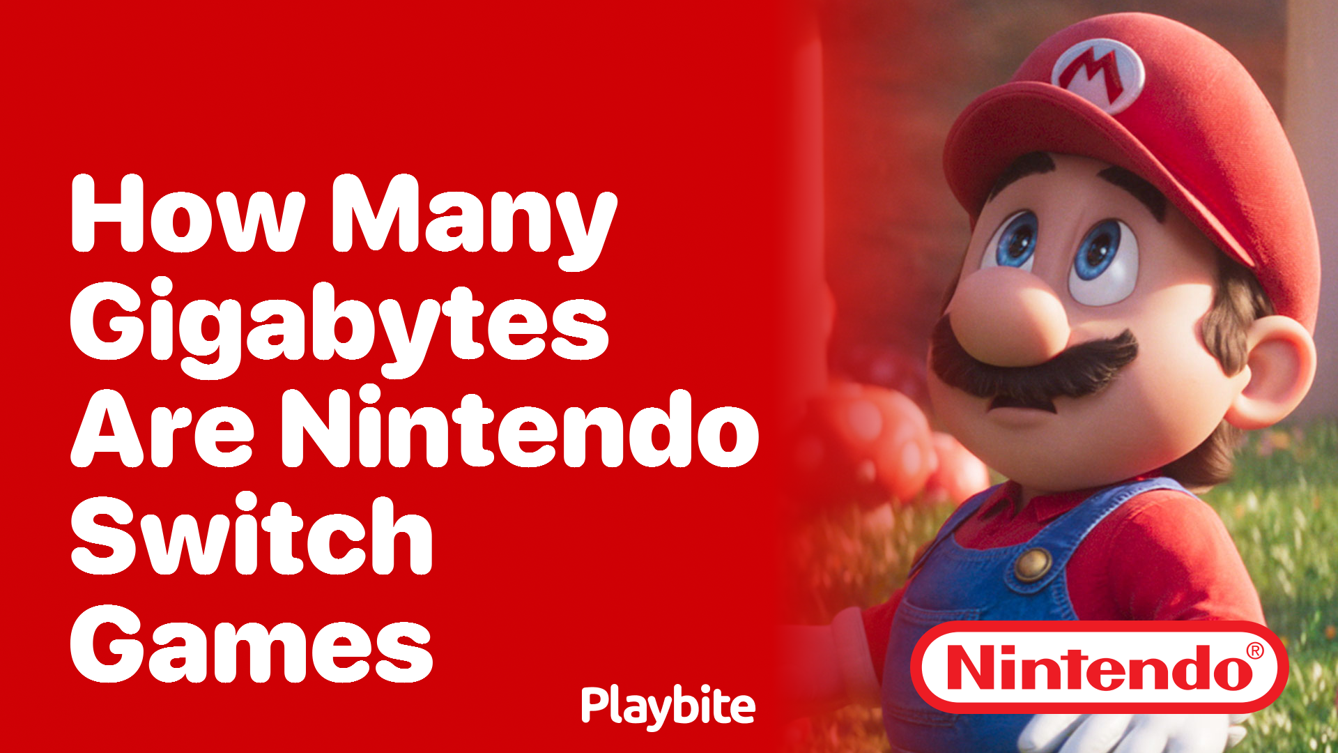 How Many Gigabytes Are Nintendo Switch Games?