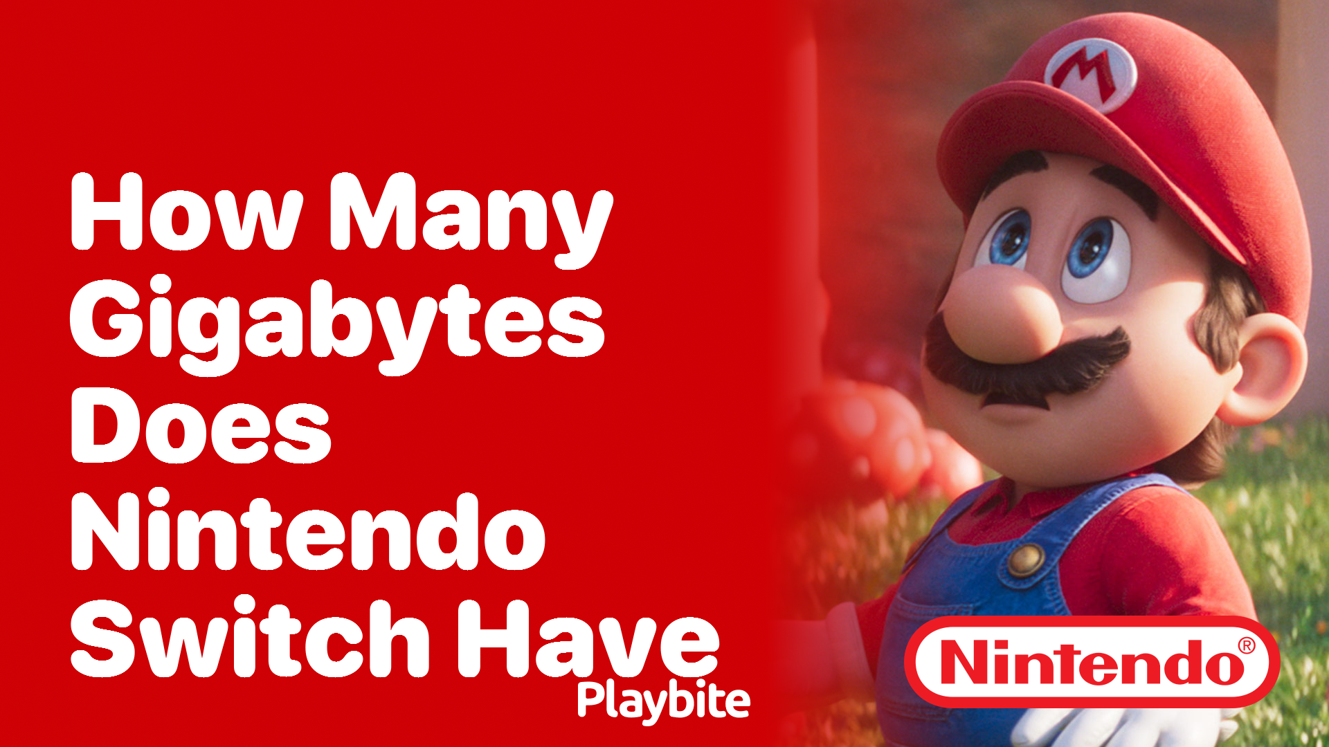 How Many Gigabytes Does the Nintendo Switch Have?
