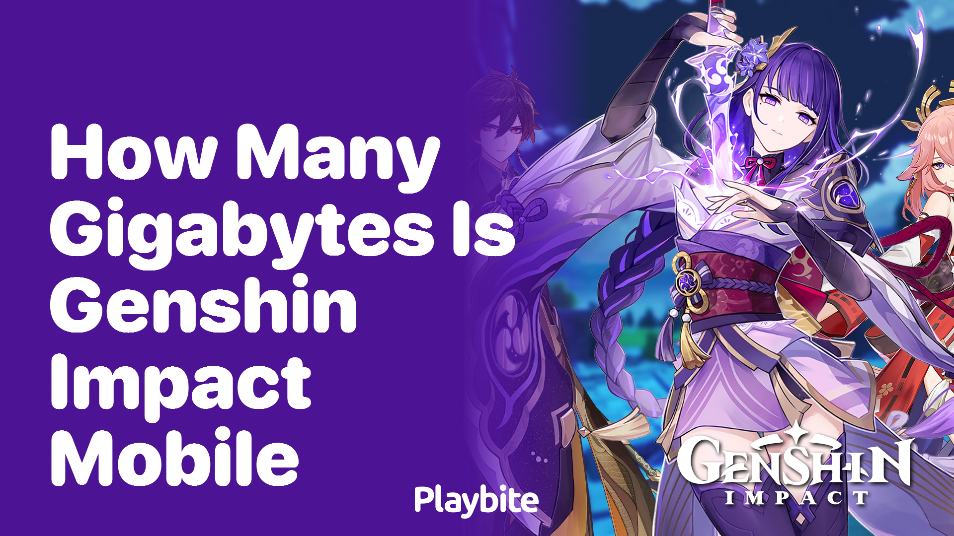 How Many Gigabytes Does Genshin Impact Mobile Take Up?