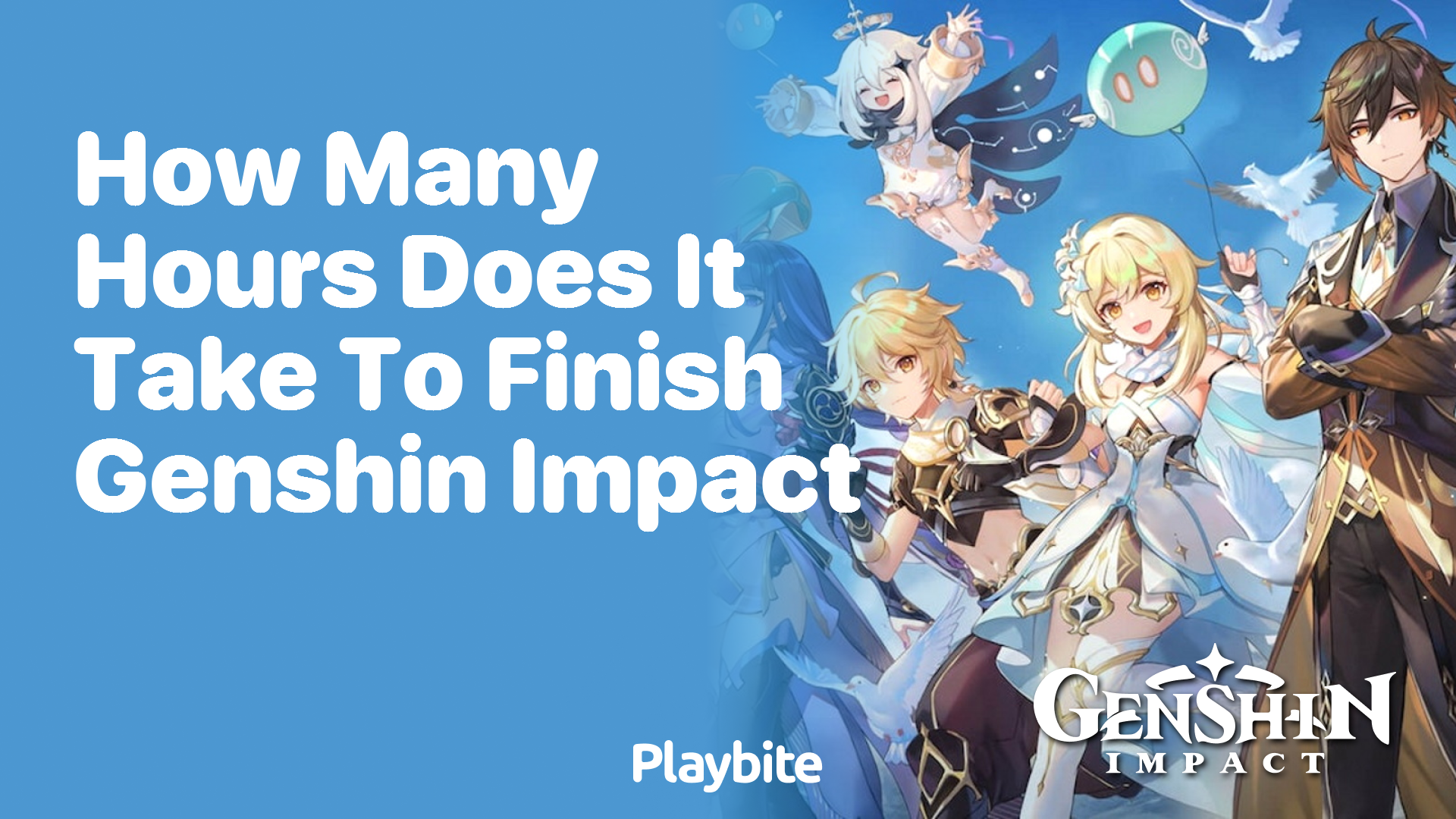 How Many Hours Does It Take to Finish Genshin Impact?