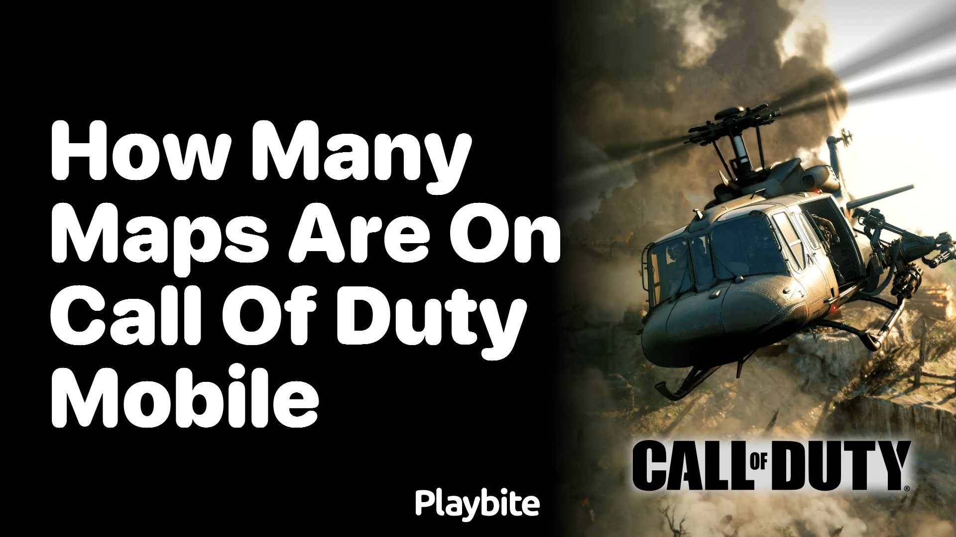 How Many Maps Are on Call of Duty Mobile?