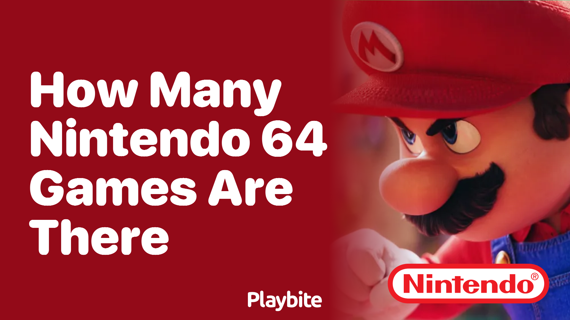 How Many Nintendo 64 Games Are There?