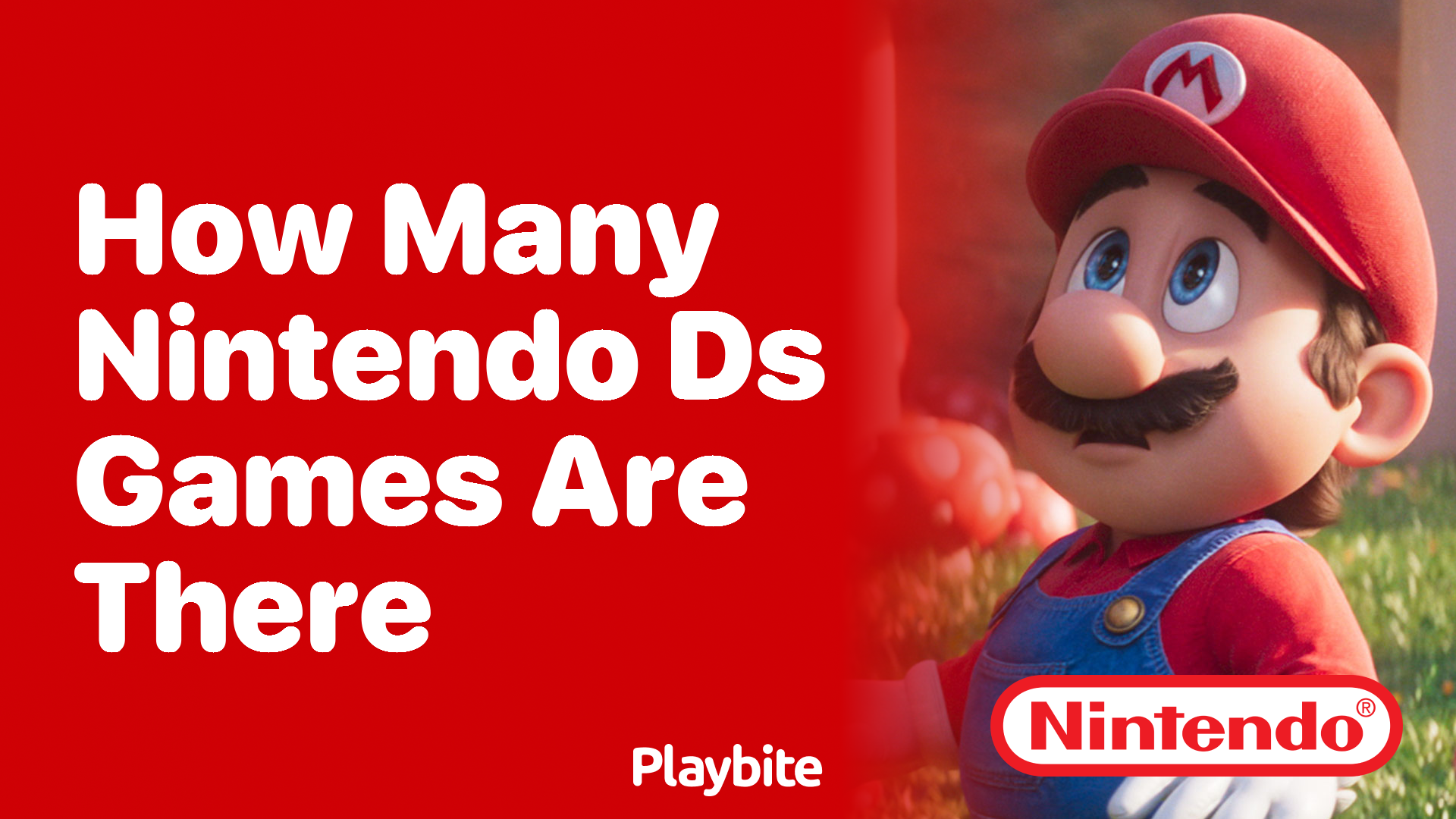How Many Nintendo DS Games Are Out There?