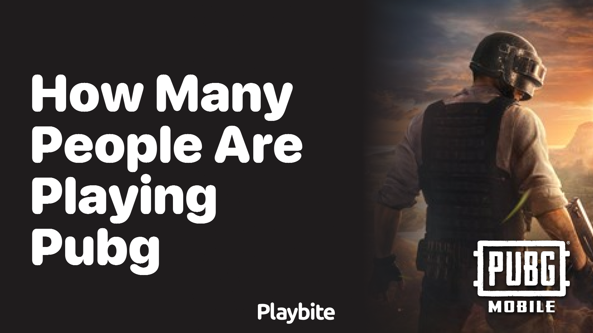 How Many People Are Playing PUBG Mobile?