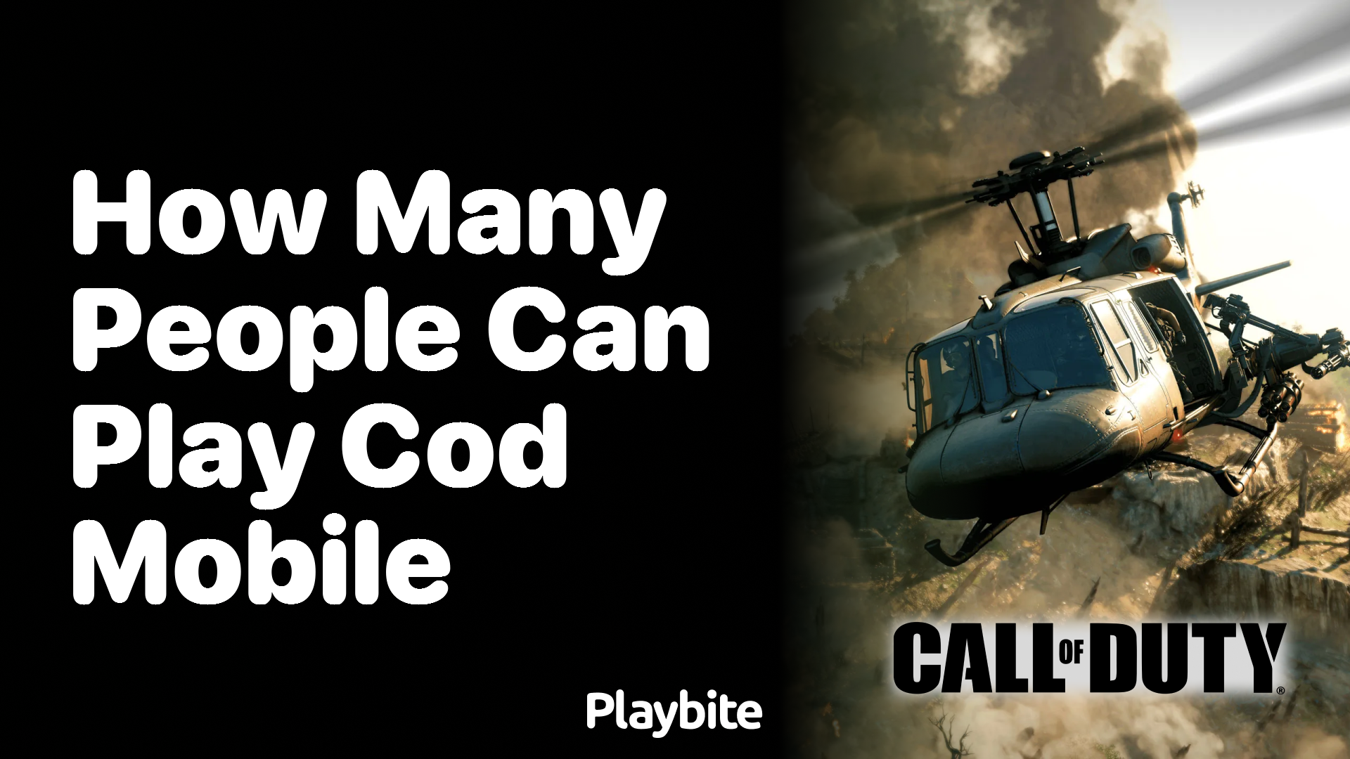 How Many People Can Play COD Mobile Together?