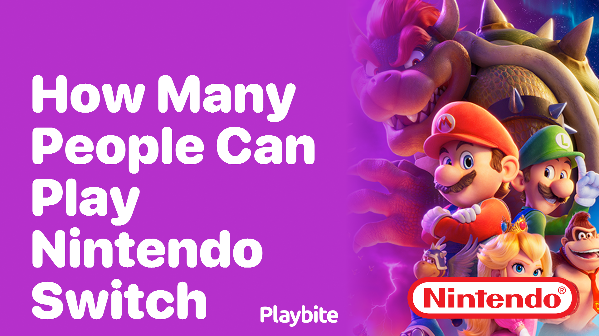 How Many People Can Play on a Nintendo Switch?