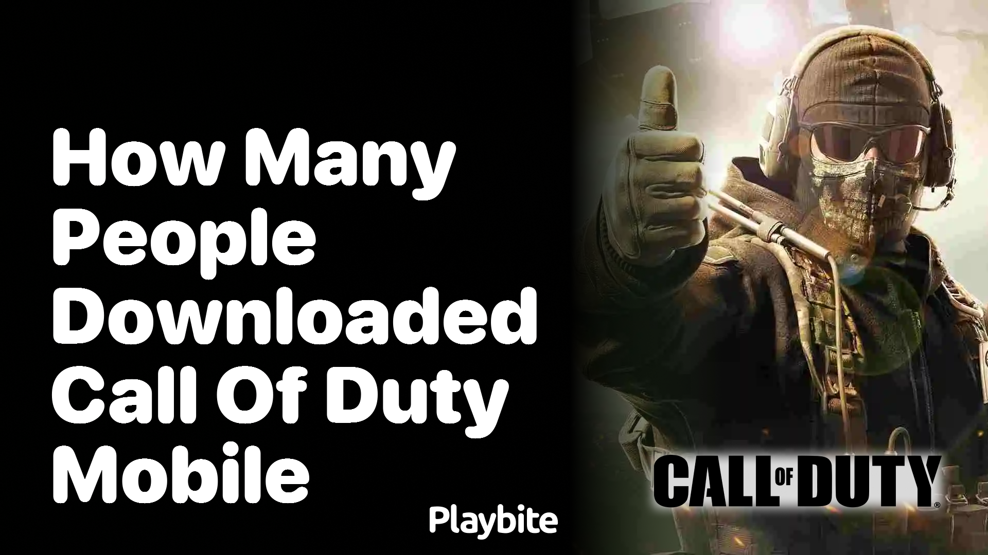 How Many People Downloaded Call of Duty Mobile?