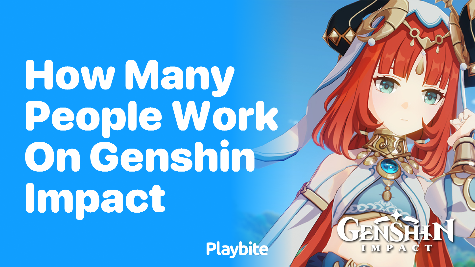 How Many People Work on Genshin Impact?