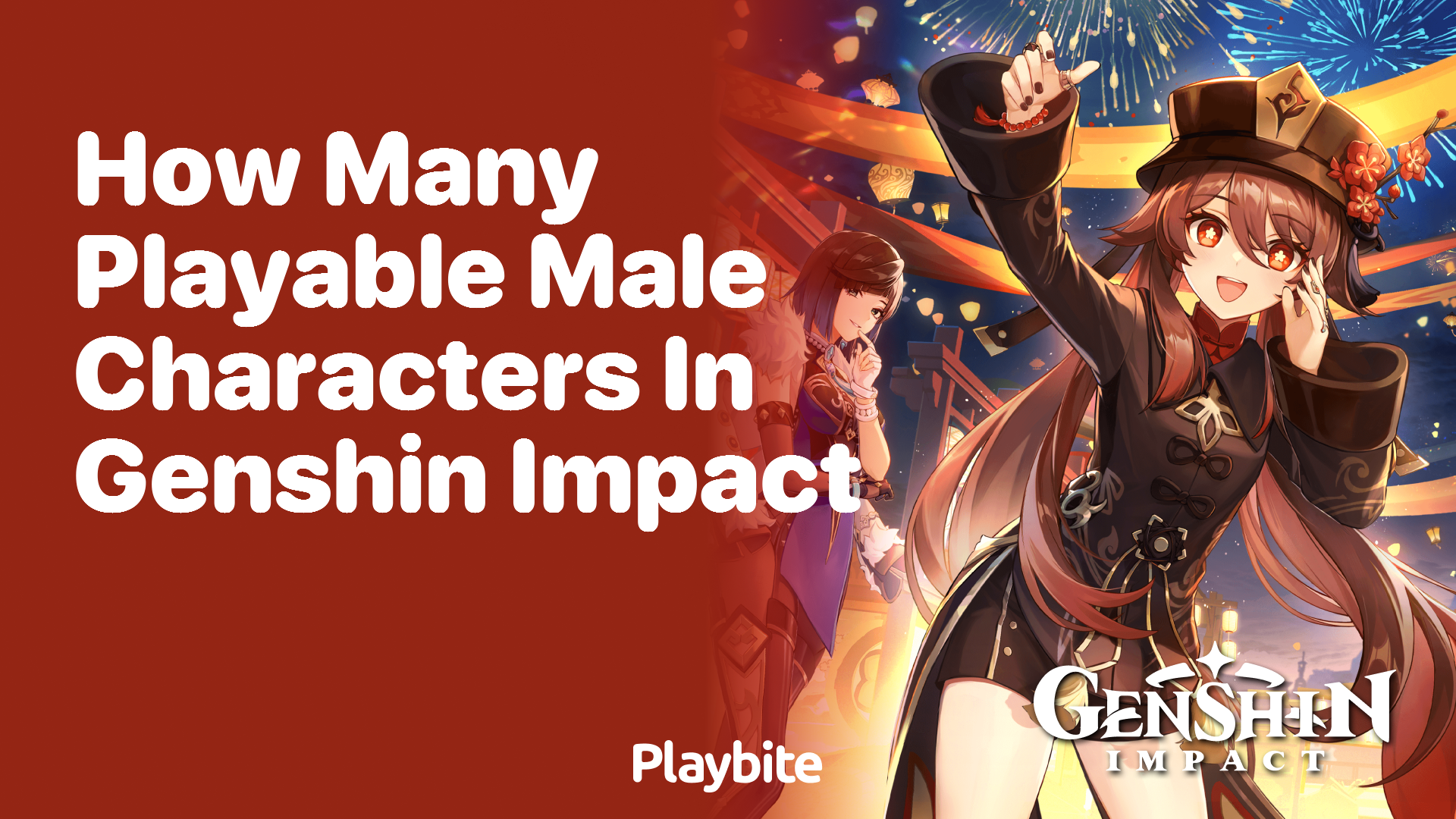 How Many Playable Male Characters Are in Genshin Impact?