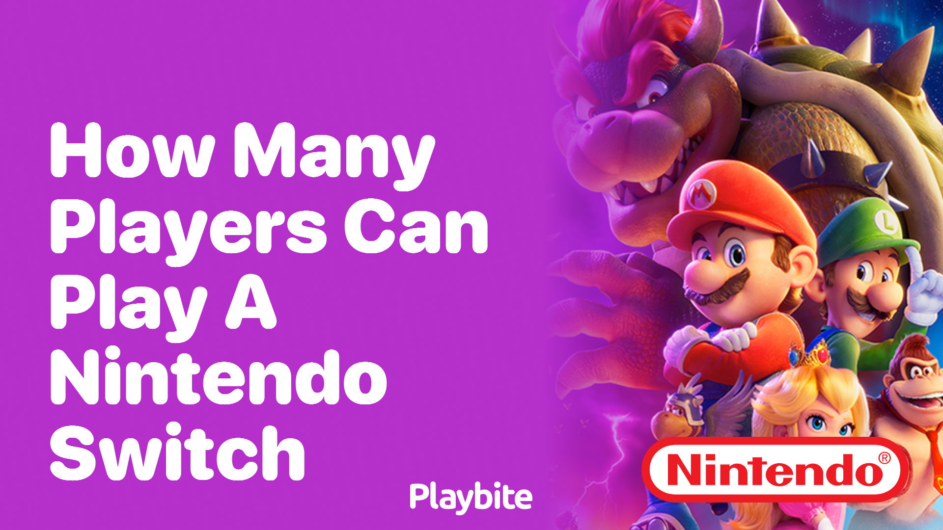 How Many Players Can Play a Nintendo Switch Together?