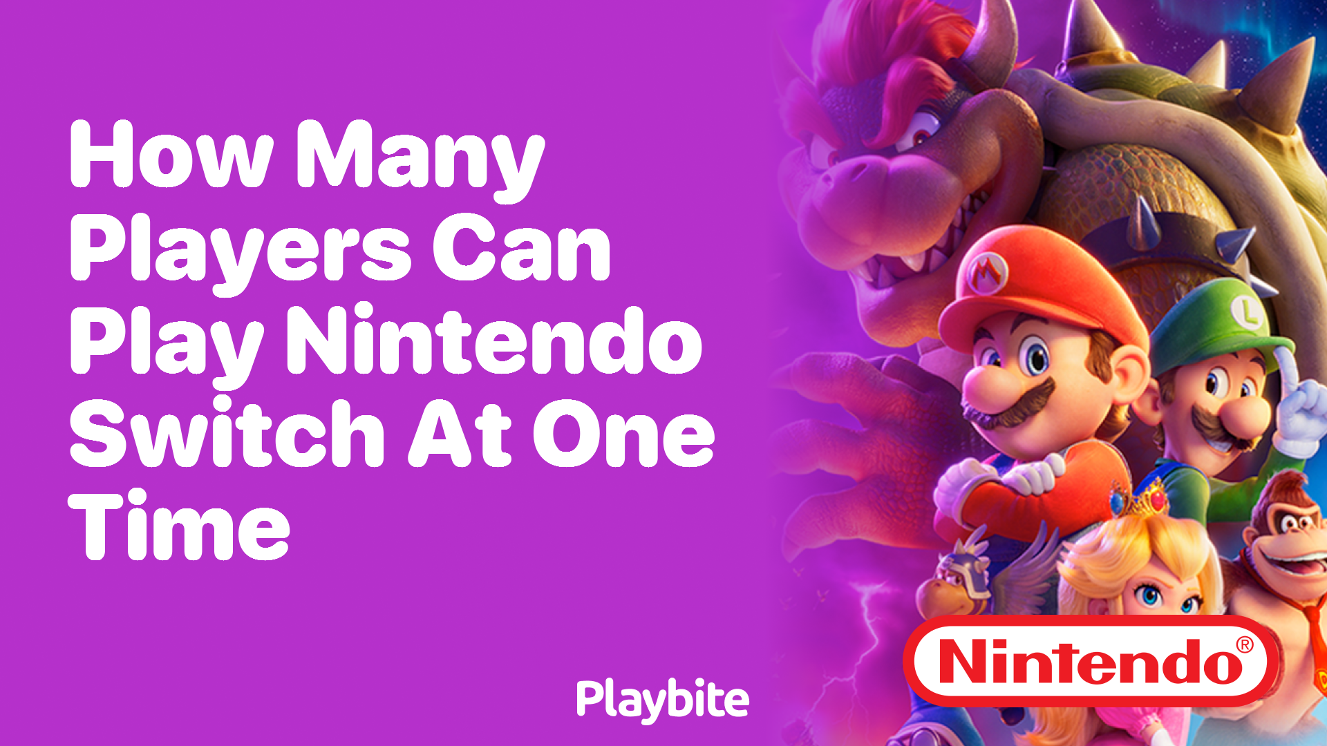 How Many Players Can Play Nintendo Switch at One Time?
