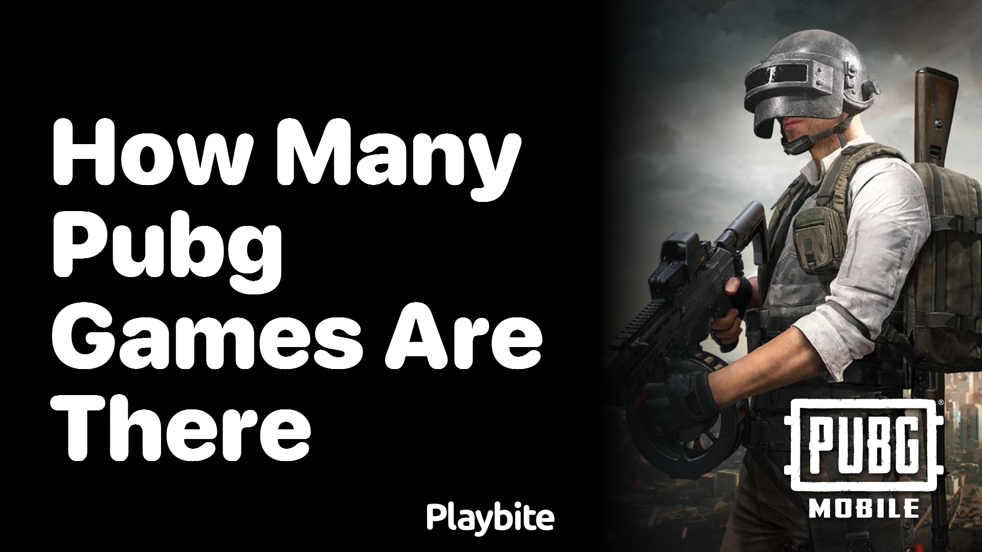 How Many PUBG Games Are There?
