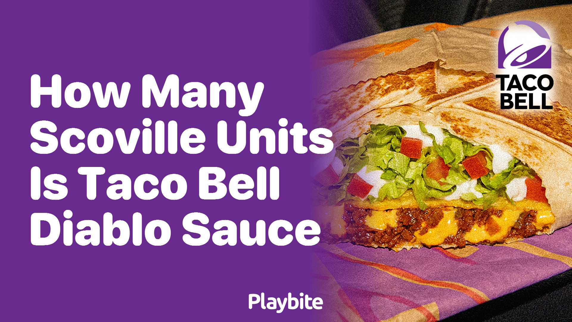 How Many Scoville Units Is Taco Bell Diablo Sauce?