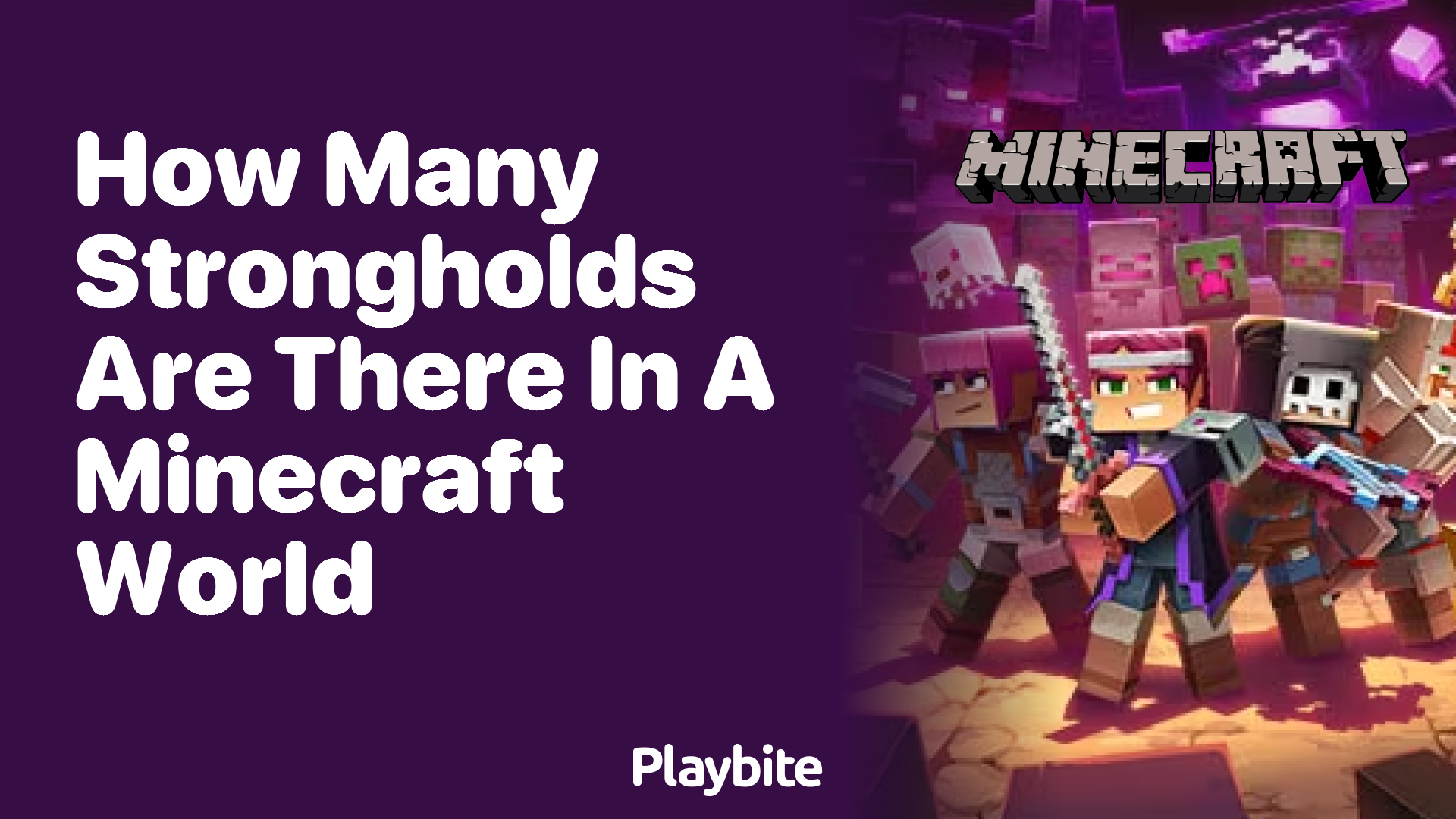 How Many Strongholds Are There in a Minecraft World?