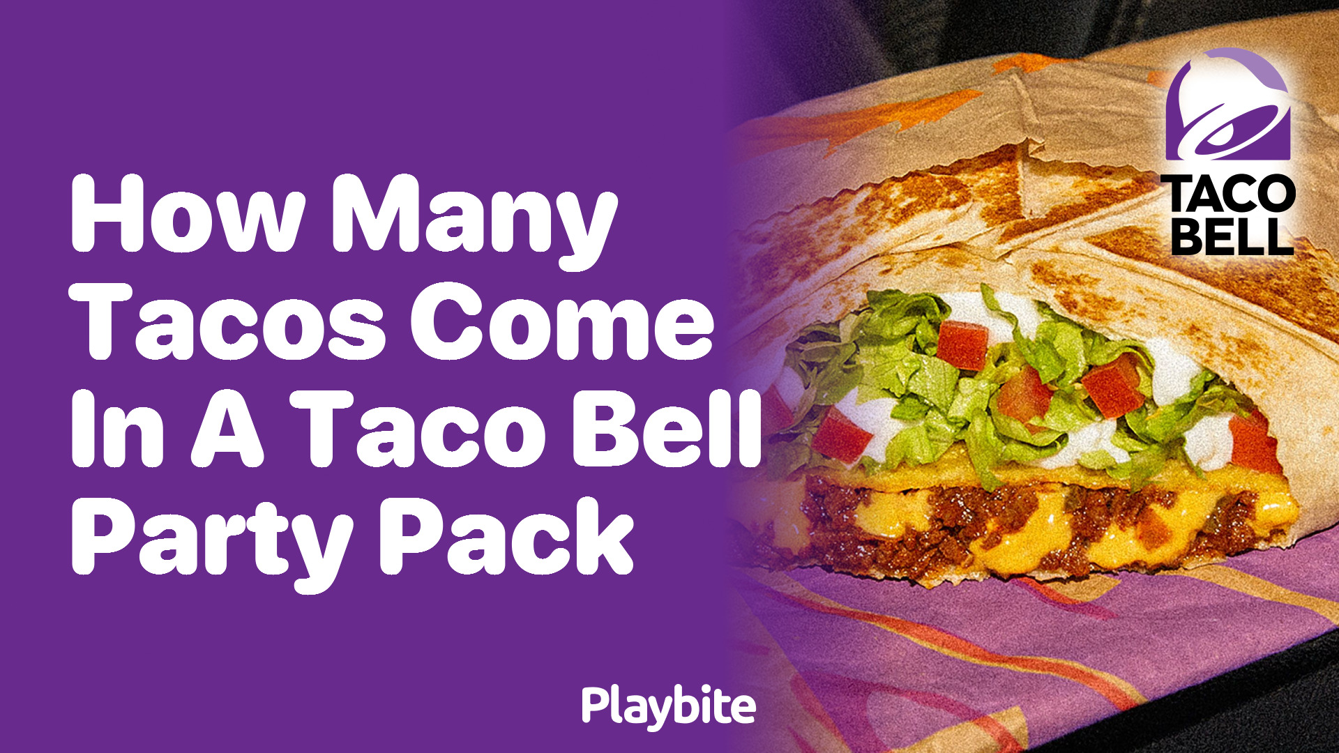 How Many Tacos Come in a Taco Bell Party Pack?