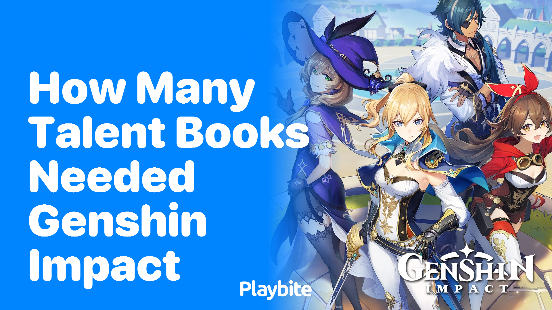 How Many Talent Books Do You Need in Genshin Impact?
