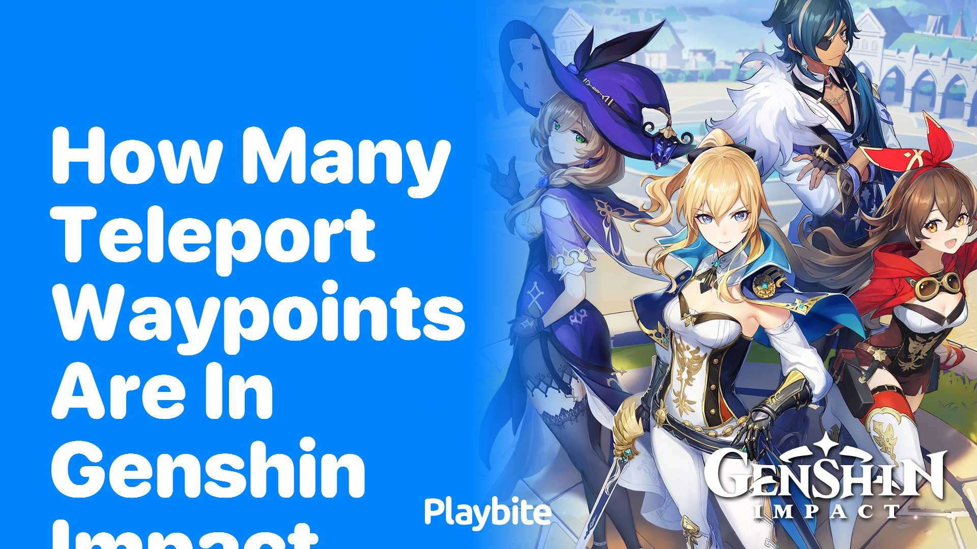 How Many Teleport Waypoints Are in Genshin Impact?