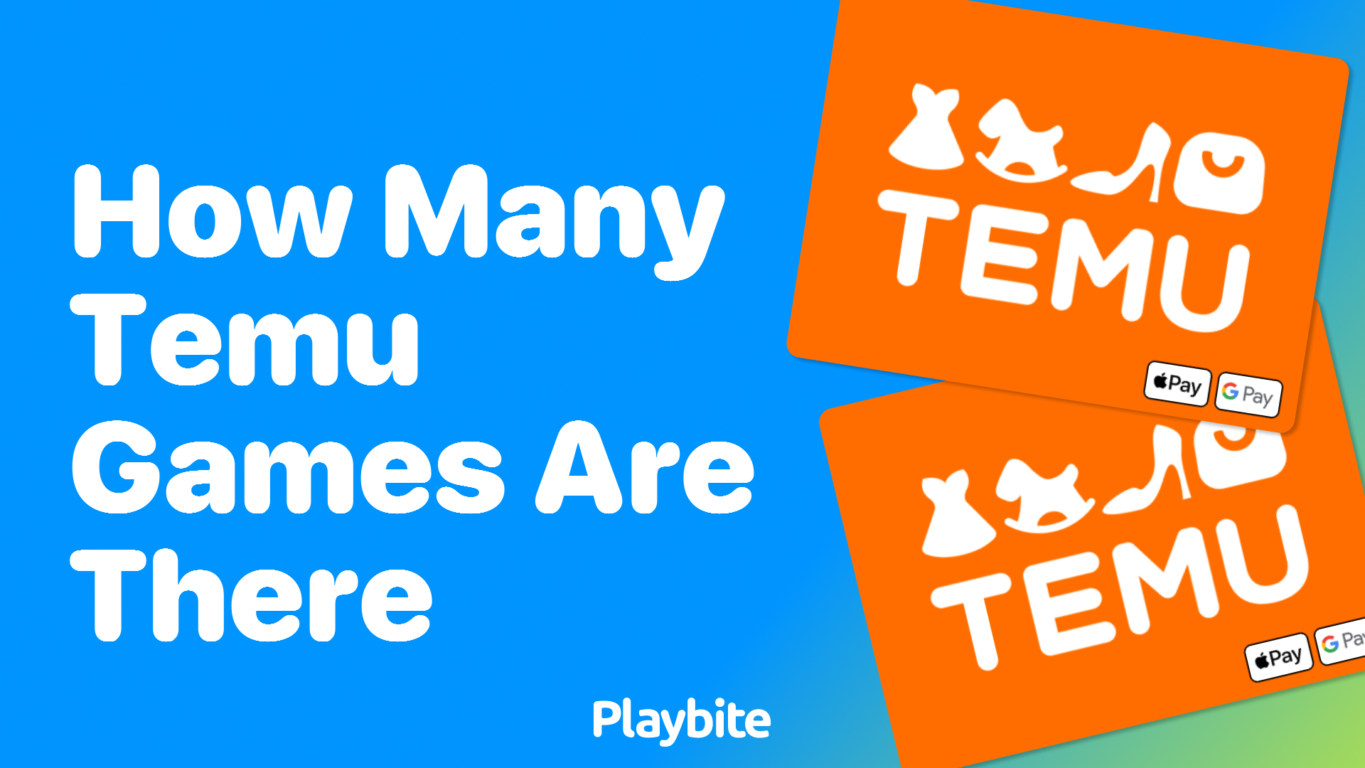 How Many Temu Games Are There?