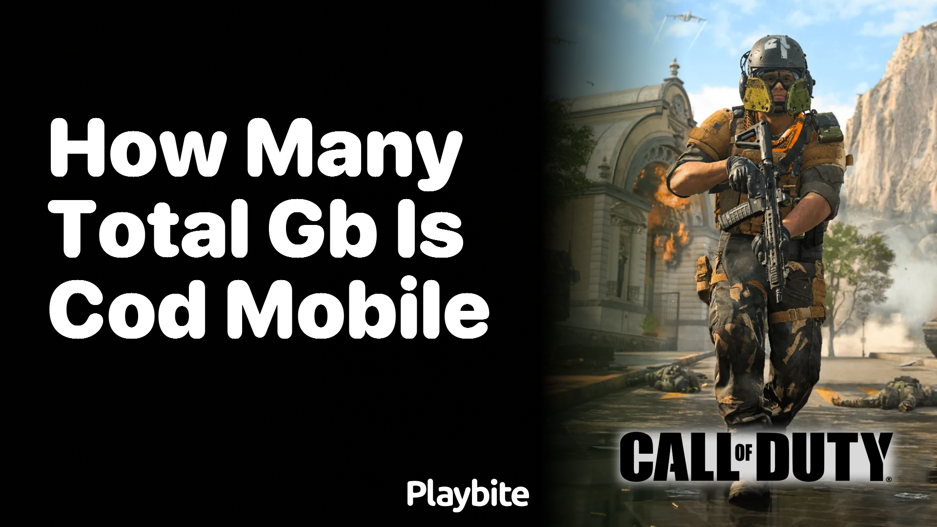 How Many Total GB Is COD Mobile?