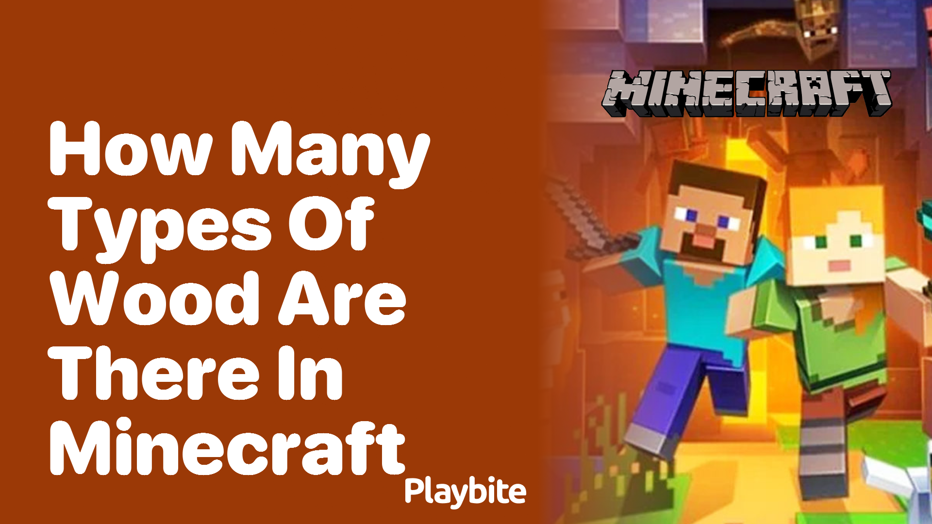 How Many Types of Wood Are There in Minecraft?