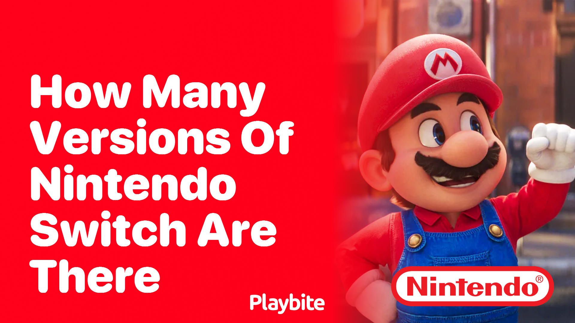 How Many Versions of the Nintendo Switch Are There?