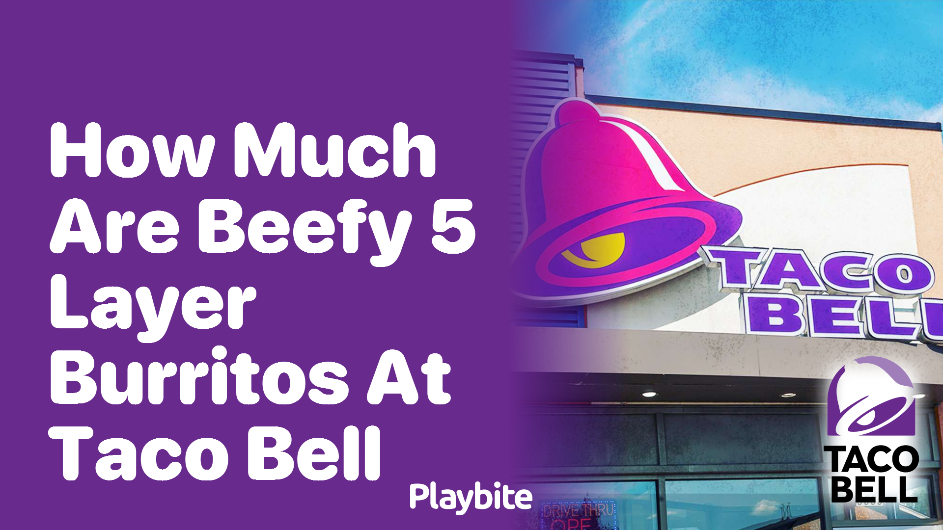 How Much Do Beefy 5-Layer Burritos Cost at Taco Bell?