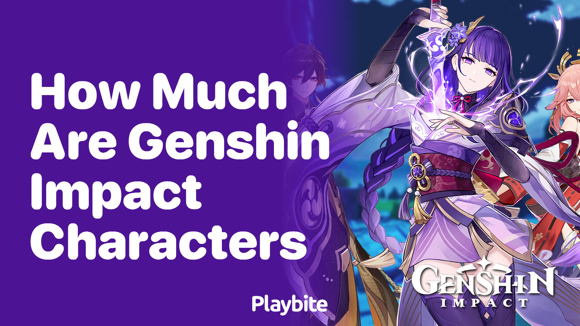 How Much Do Genshin Impact Characters Cost?