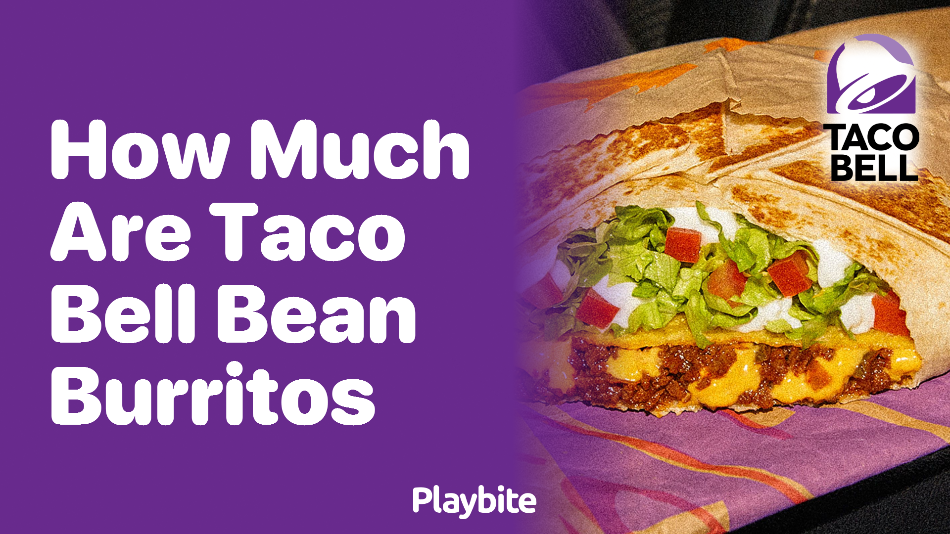 How Much Do Taco Bell Bean Burritos Cost?