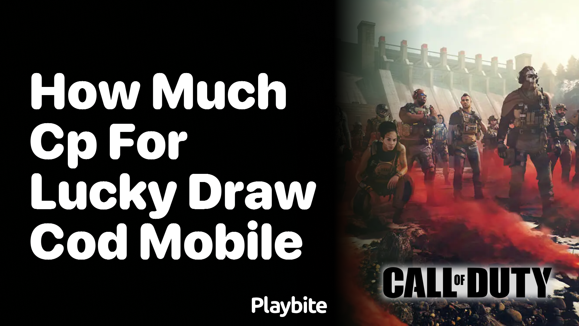 How Much CP Do You Need for a Lucky Draw in COD Mobile?