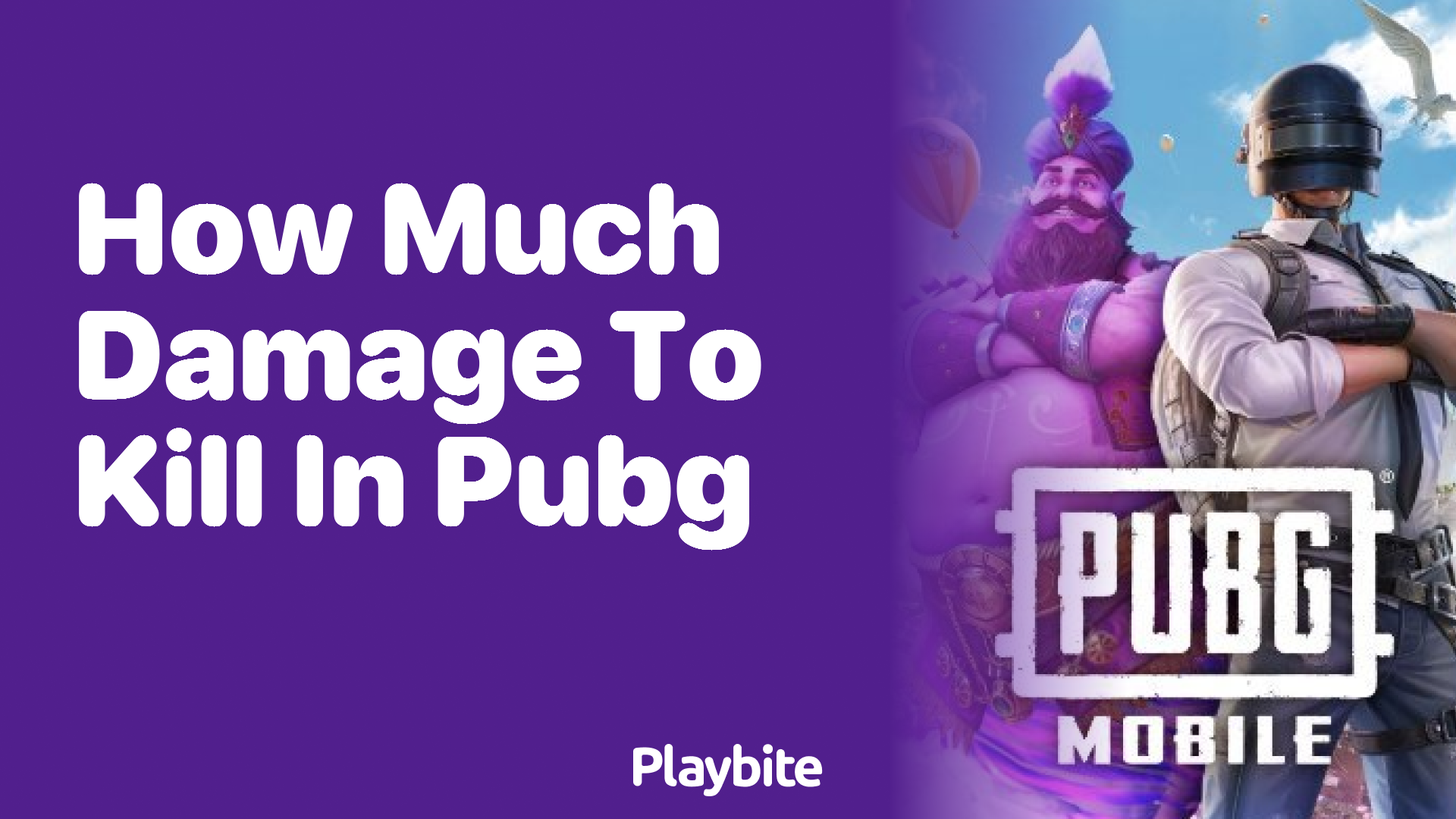 How Much Damage Does It Take to Kill in PUBG Mobile?