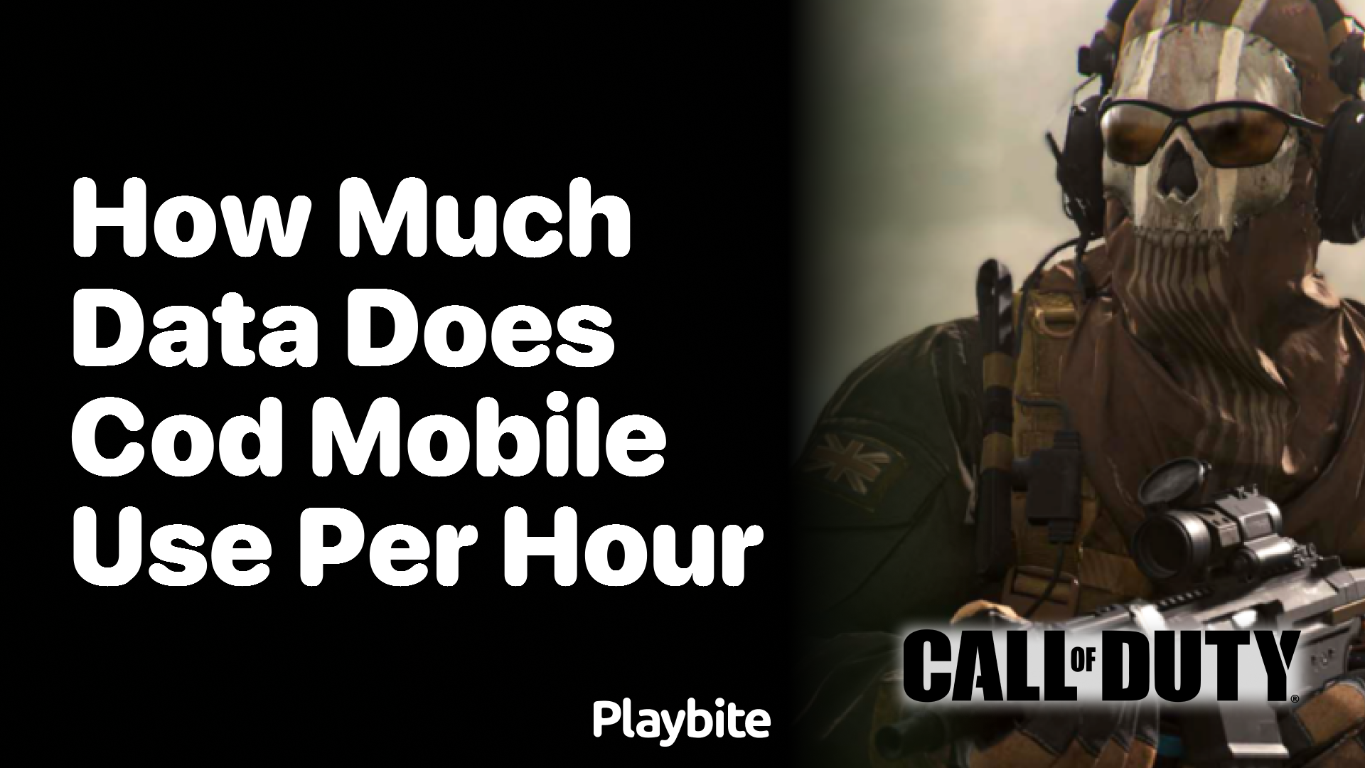 How Much Data Does COD Mobile Use Per Hour?