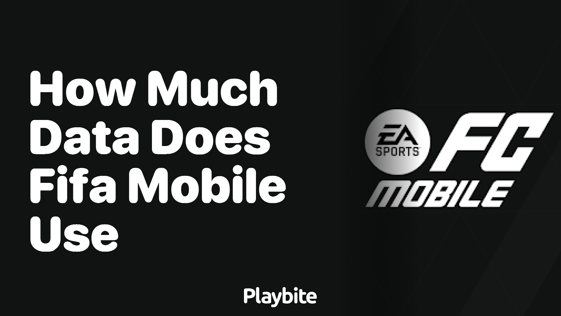 How Much Data Does EA Sports FC Mobile Use?