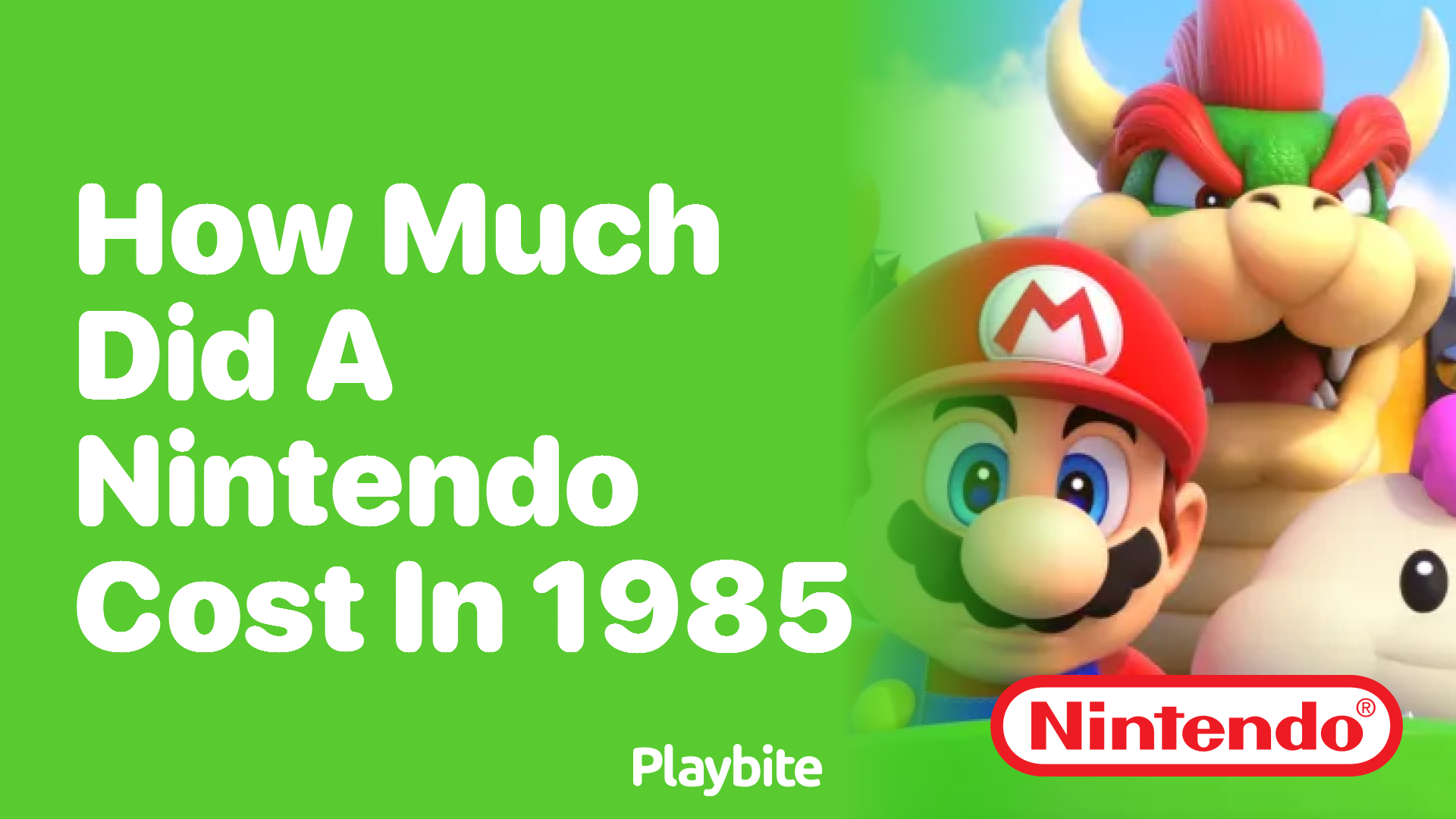 How Much Did a Nintendo Cost Back in 1985?
