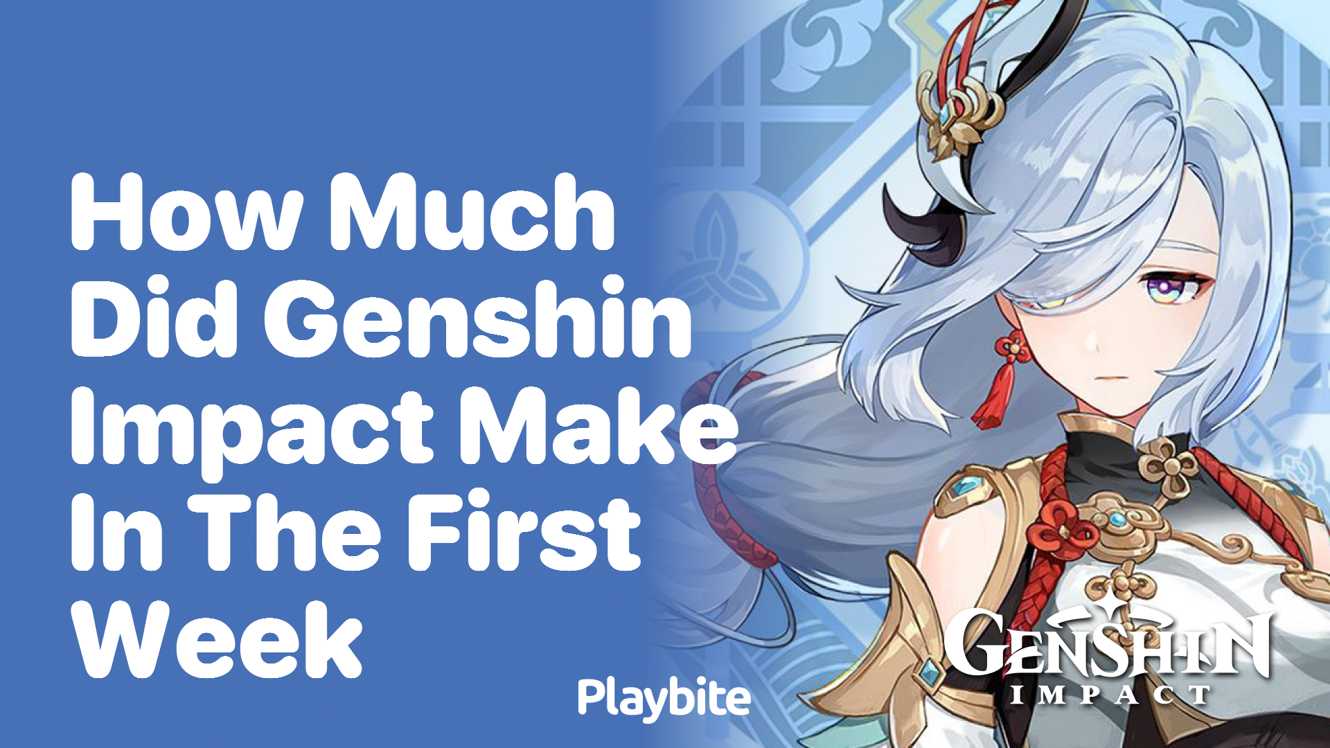 How Much Did Genshin Impact Make in Its First Week?