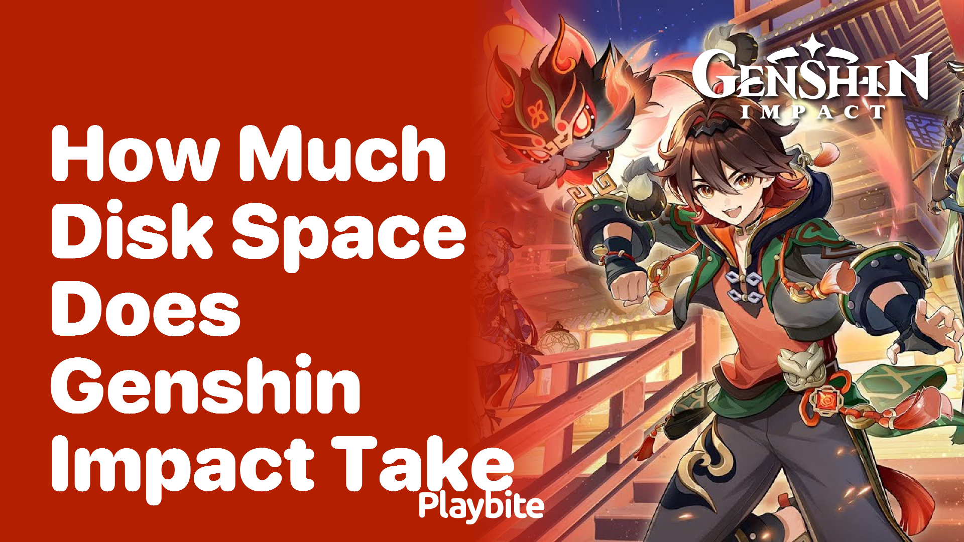 How Much Disk Space Does Genshin Impact Take?