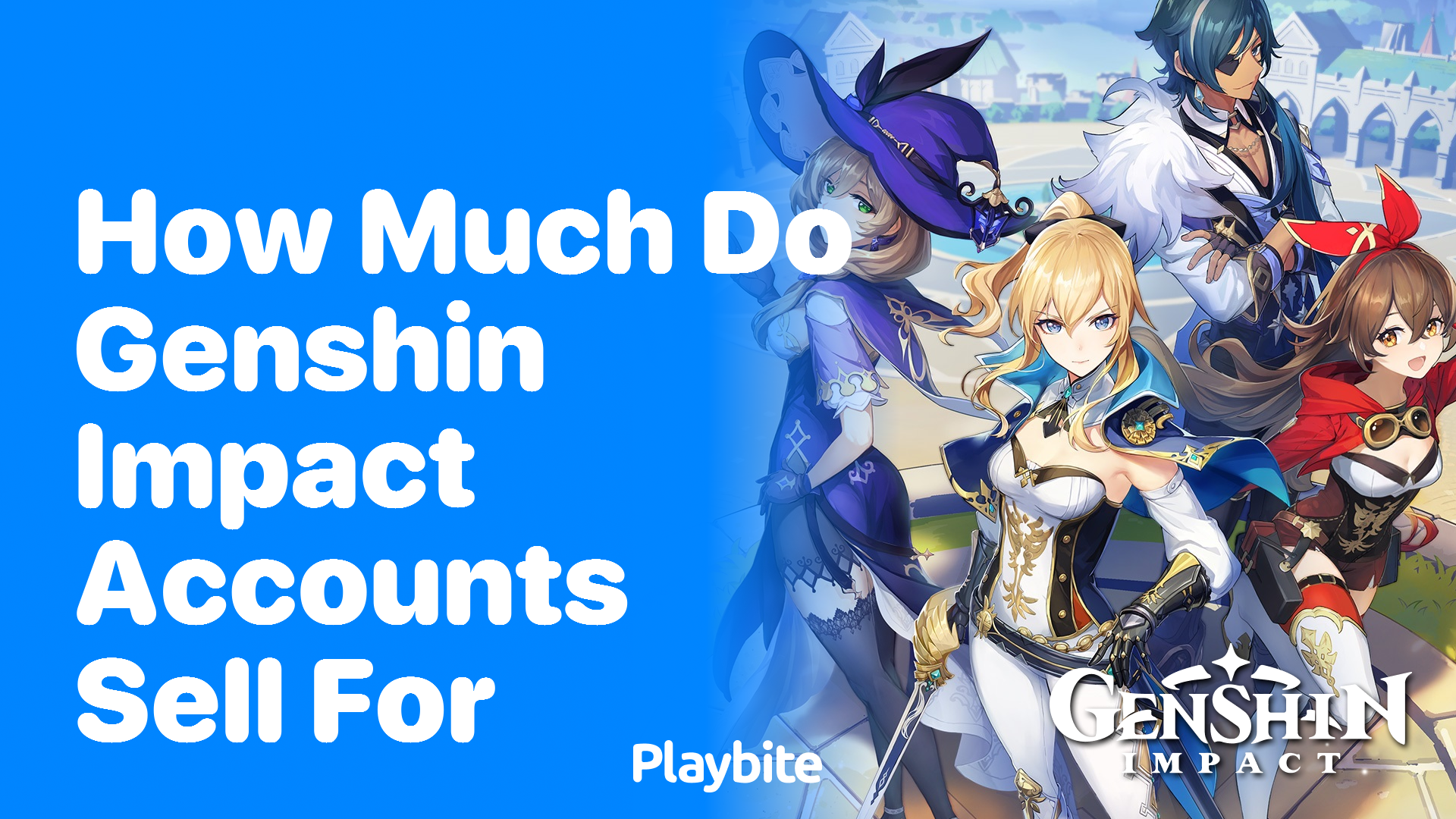 How Much Do Genshin Impact Accounts Sell For?
