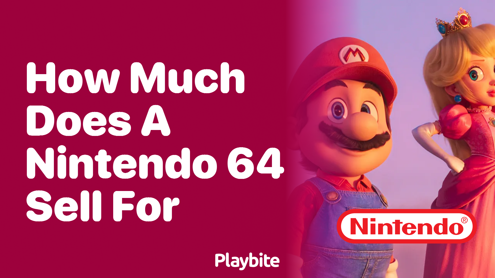 How Much Does a Nintendo 64 Sell For?