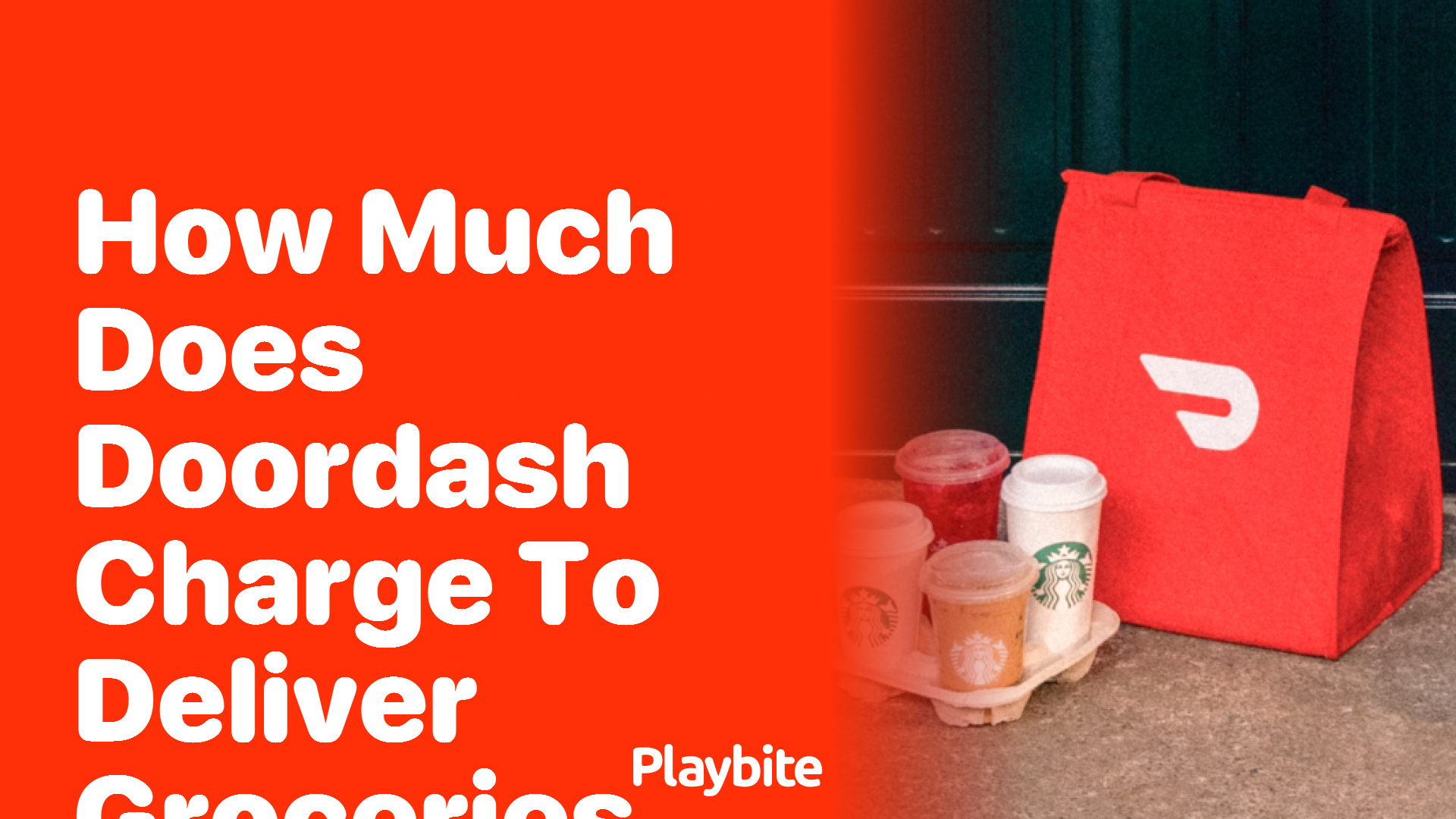 How Much Does DoorDash Charge to Deliver Groceries?