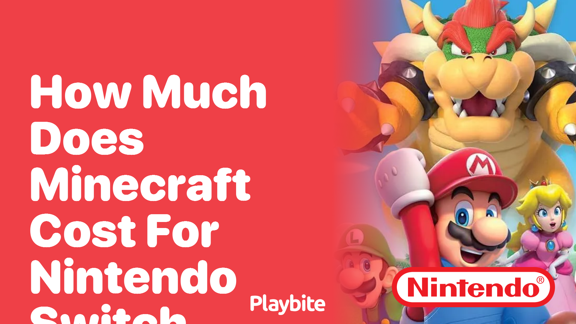 How Much Does Minecraft Cost for Nintendo Switch?