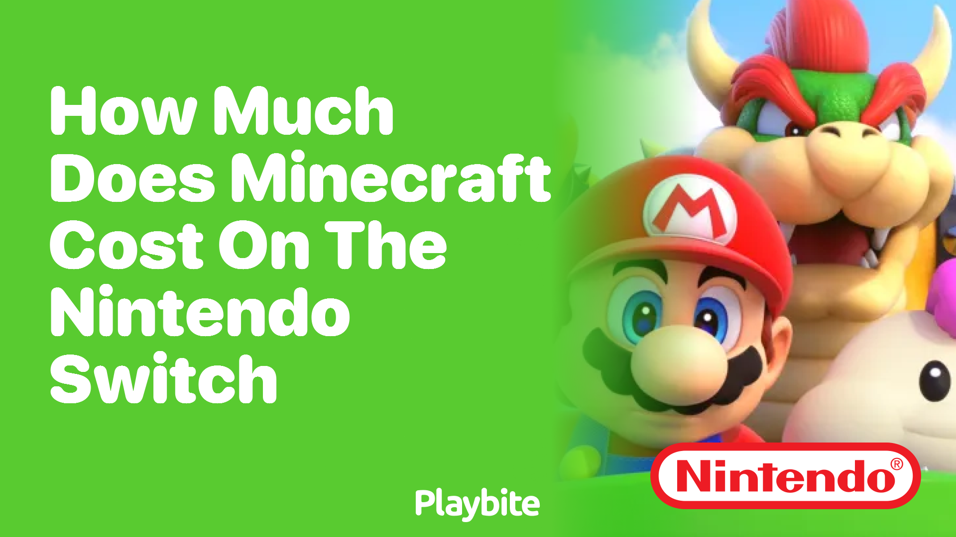 How Much Does Minecraft Cost on the Nintendo Switch?