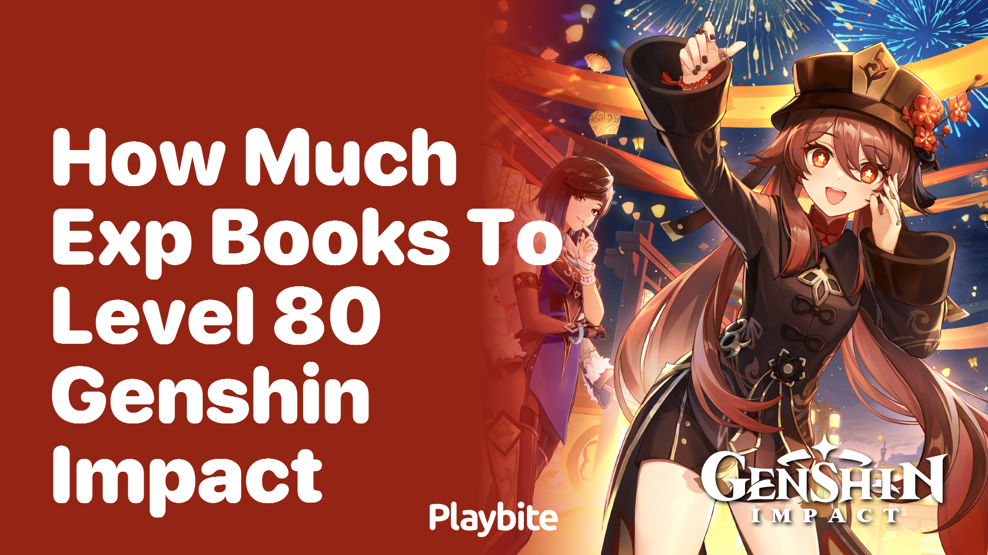 How Many EXP Books Do You Need to Reach Level 80 in Genshin Impact?