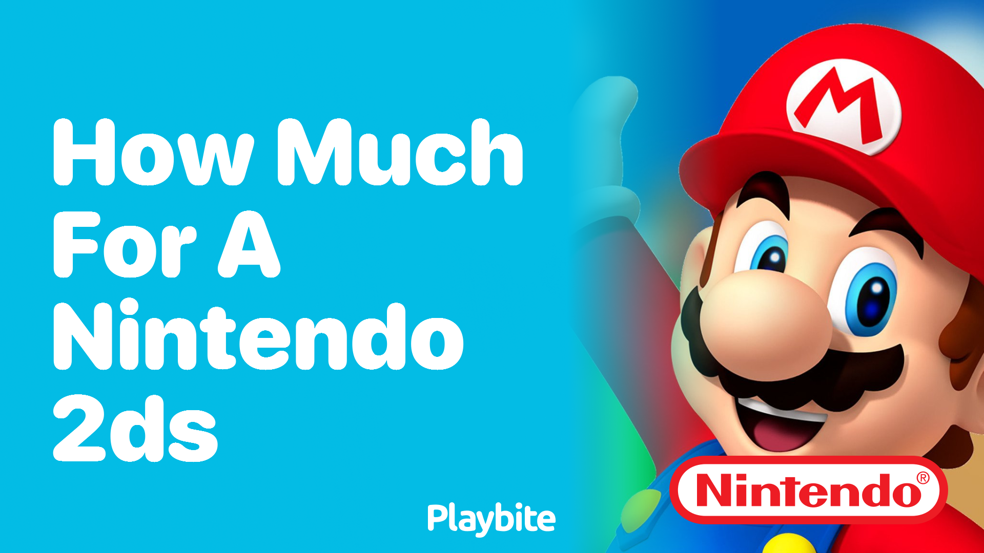 How Much Does a Nintendo 2DS Cost?