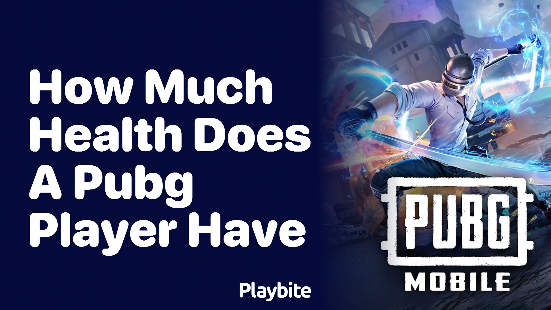 How Much Health Does a PUBG Player Have?