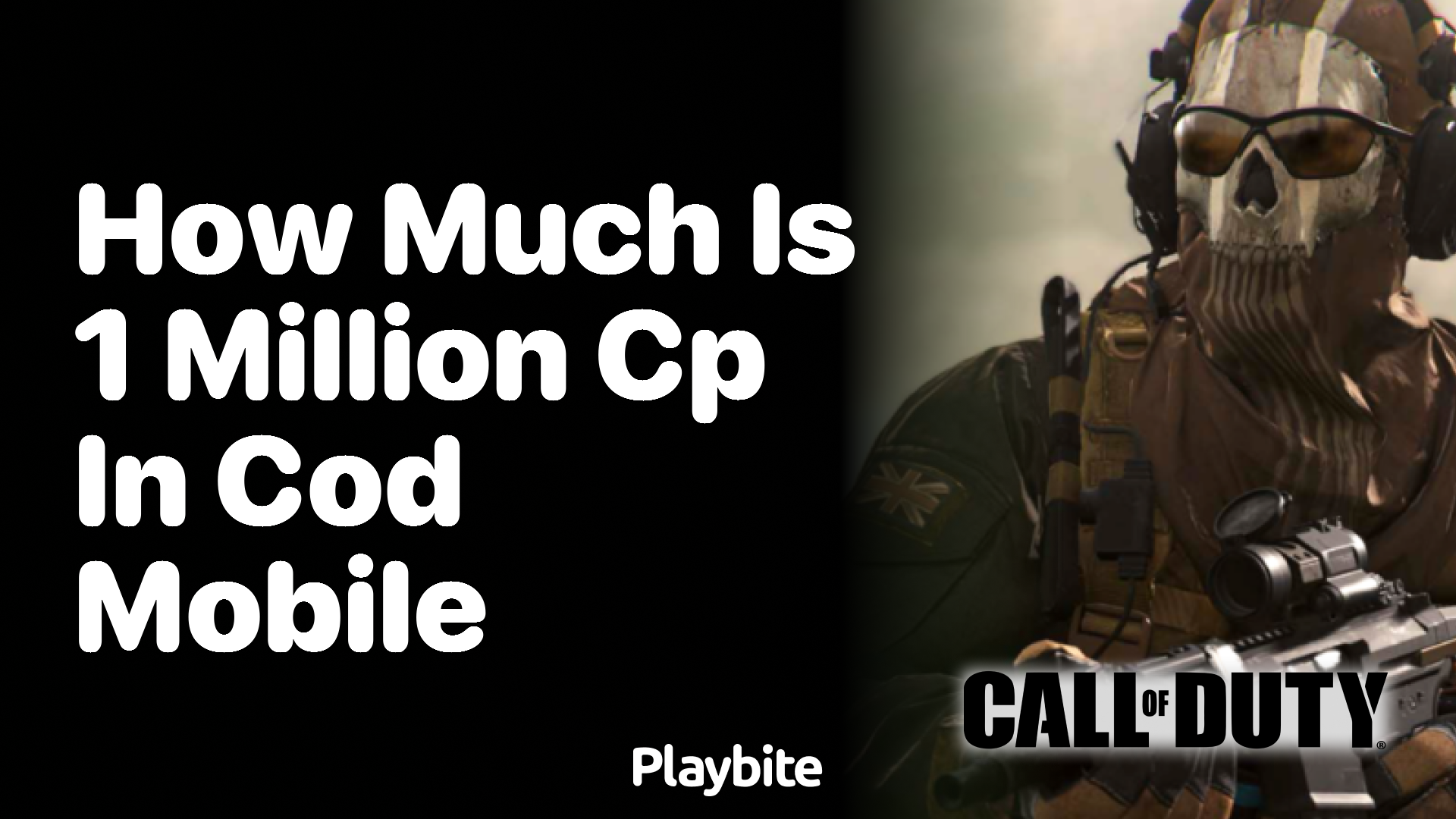 How Much Is 1 Million CP in COD Mobile?