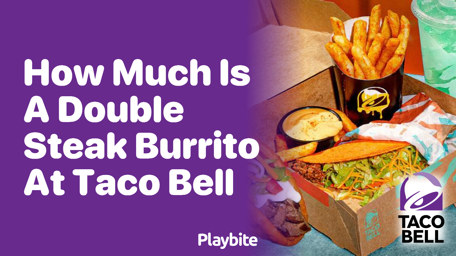 How Much Does a Double Steak Burrito Cost at Taco Bell?