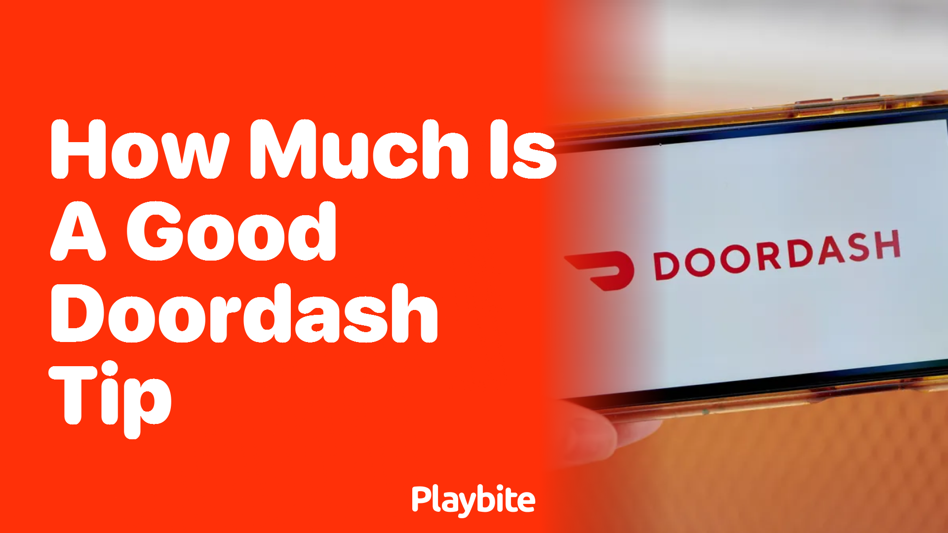 How Much Is a Good Tip for DoorDash?